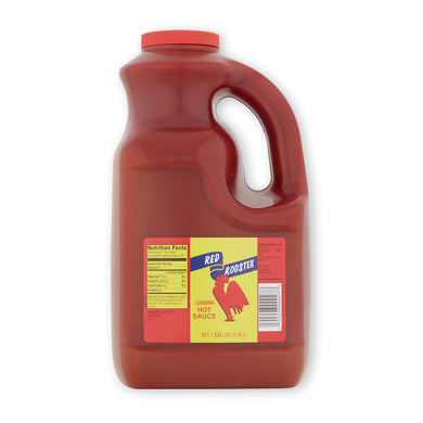 Red Rooster Louisiana Hot Sauce, Red Rooster Louisiana Hot Sauce Gallon Jug, Net 1 Gallon (3.78L)