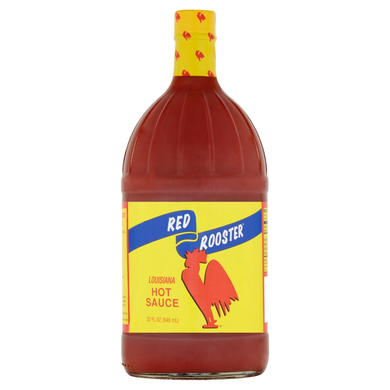 Red Rooster Louisiana Hot Sauce, Red Rooster Louisiana Hot Sauce bottle, Flavor: Red Rooster, 32 FL OZ (946ML)